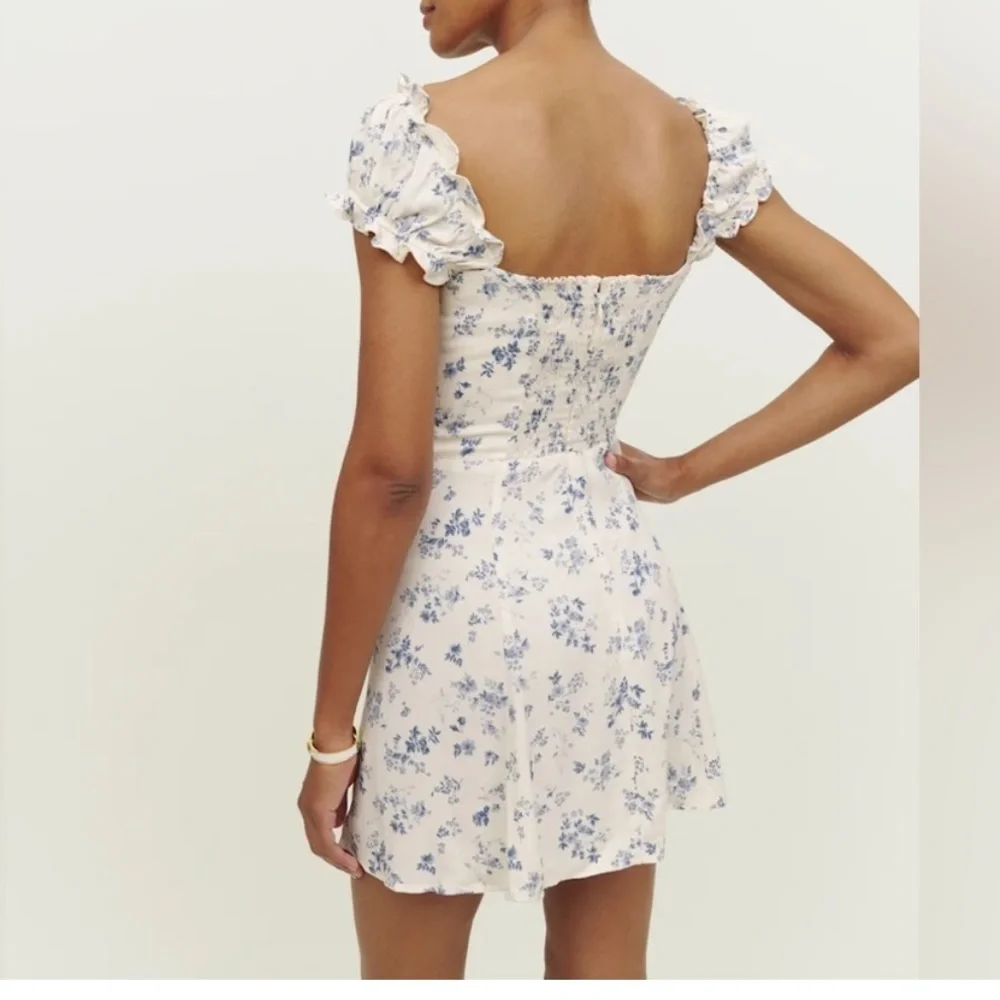 Reformation Pacey Cottagecore Dress in Lula Print Bohemian Size 2 - Picture 5 of 16